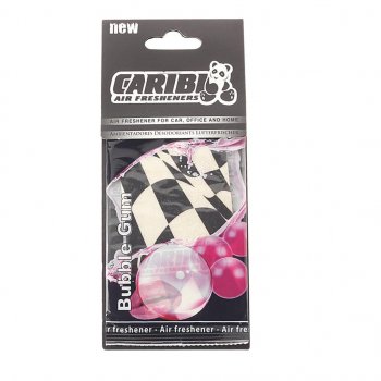 92 р. Ароматизатор подвесной пластина (bubble gum) Formula-1 CARIBI CARIBI 91572  с доставкой в г. Кемерово. Увеличить фотографию 1