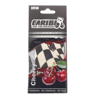 92 р. Ароматизатор подвесной пластина (вишня) Formula-1 CARIBI CARIBI 92012  с доставкой в г. Кемерово. Увеличить фотографию 1