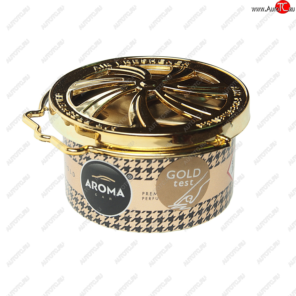 299 р. Ароматизатор на панель (gold) 40г Prestige Organic AROMA CAR AROMA CAR 92516 AROMA CAR 92516  с доставкой в г. Кемерово