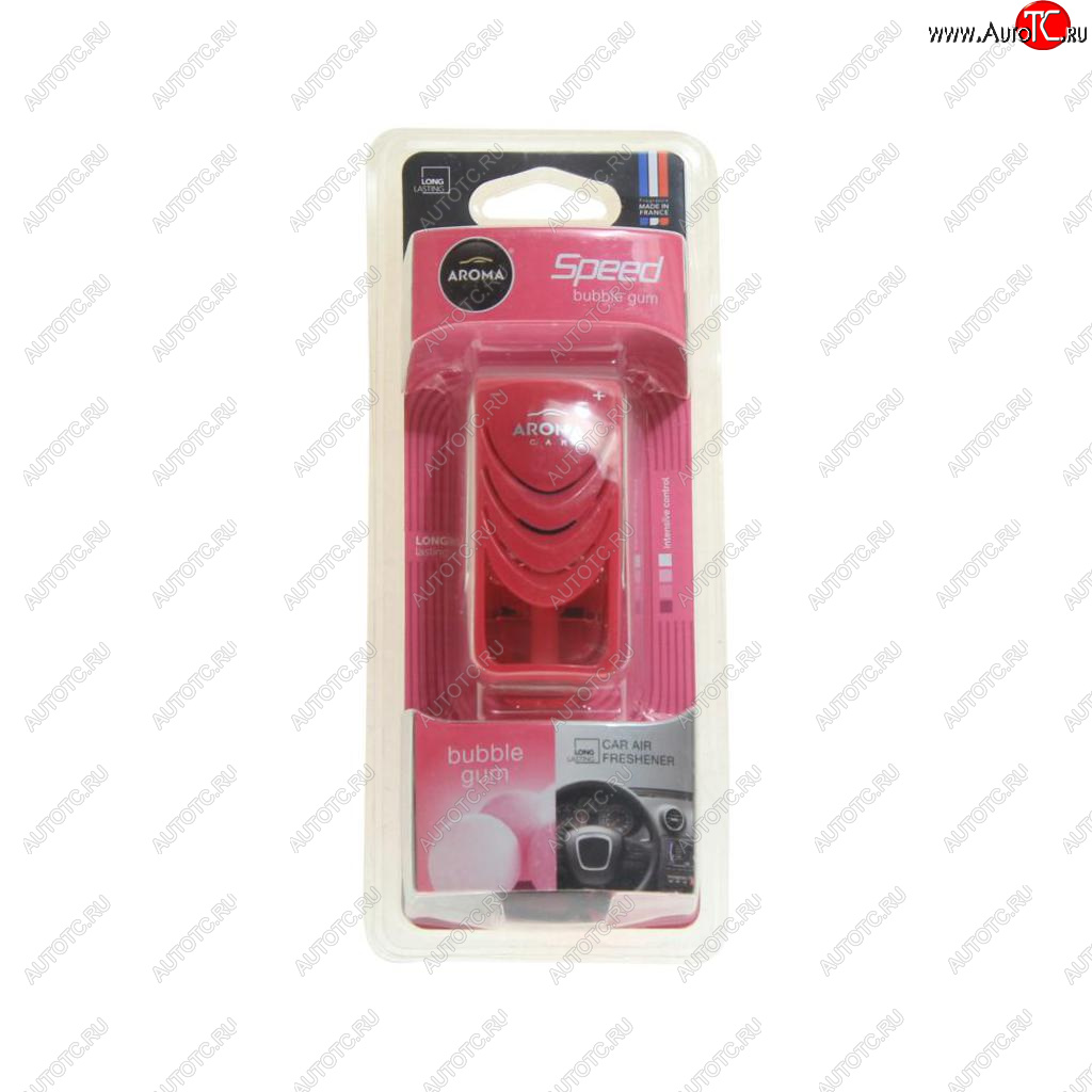 429 р. Ароматизатор на дефлектор жидкостный (bubble gum) Speed AROMA CAR AROMA CAR 92717  с доставкой в г. Кемерово