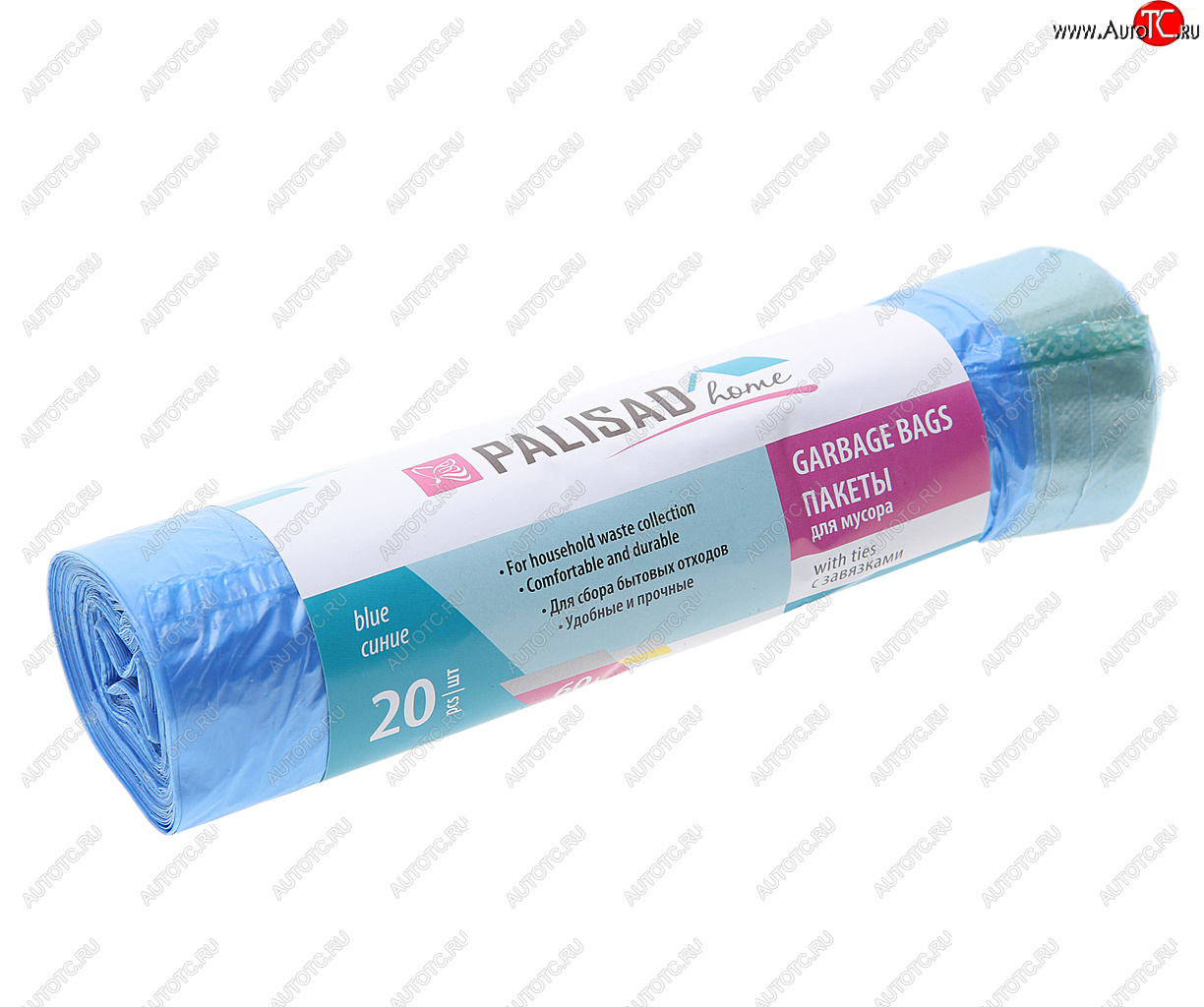 103 р. Мешок для мусора 60л 12мкм 20шт. PALISAD PALISAD 927205 PALISAD 927205  с доставкой в г. Кемерово