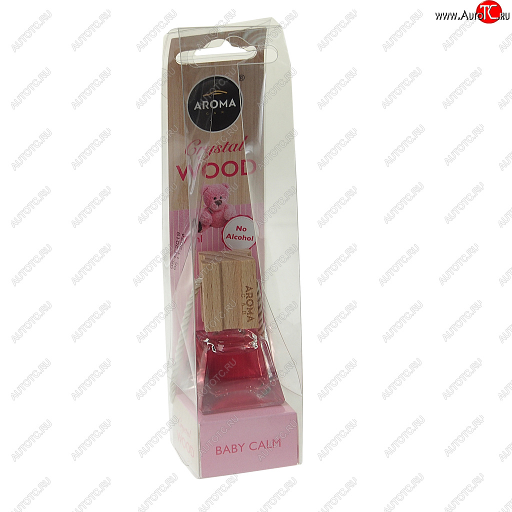 369 р. Ароматизатор подвесной жидкостный (спокойный ребенок) 7мл Crystal Wood AROMA CAR AROMA CAR 92840  с доставкой в г. Кемерово