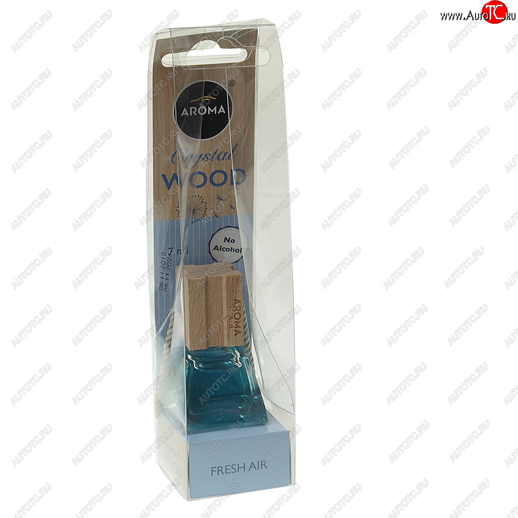 359 р. Ароматизатор подвесной жидкостный (свежий воздух) 7мл Crystal Wood AROMA CAR AROMA CAR 92841  с доставкой в г. Кемерово