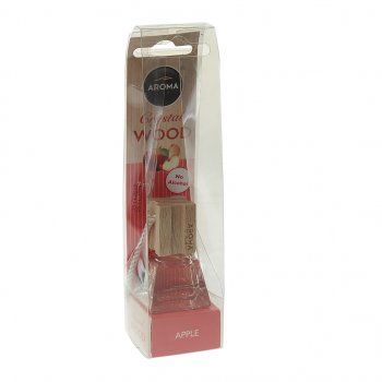 359 р. Ароматизатор подвесной жидкостный (яблоко) 7мл Crystal Wood AROMA CAR AROMA CAR 92843  с доставкой в г. Кемерово. Увеличить фотографию 1