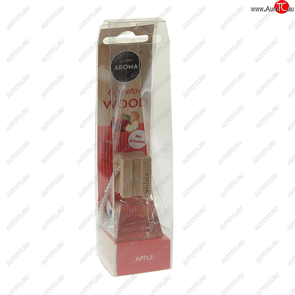 359 р. Ароматизатор подвесной жидкостный (яблоко) 7мл Crystal Wood AROMA CAR AROMA CAR 92843  с доставкой в г. Кемерово