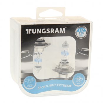1 599 р. Лампа 12V H7 55W PX26d +40% бокс (2шт.) TUNGSRAM TUNGSRAM 93093788  с доставкой в г. Кемерово. Увеличить фотографию 1