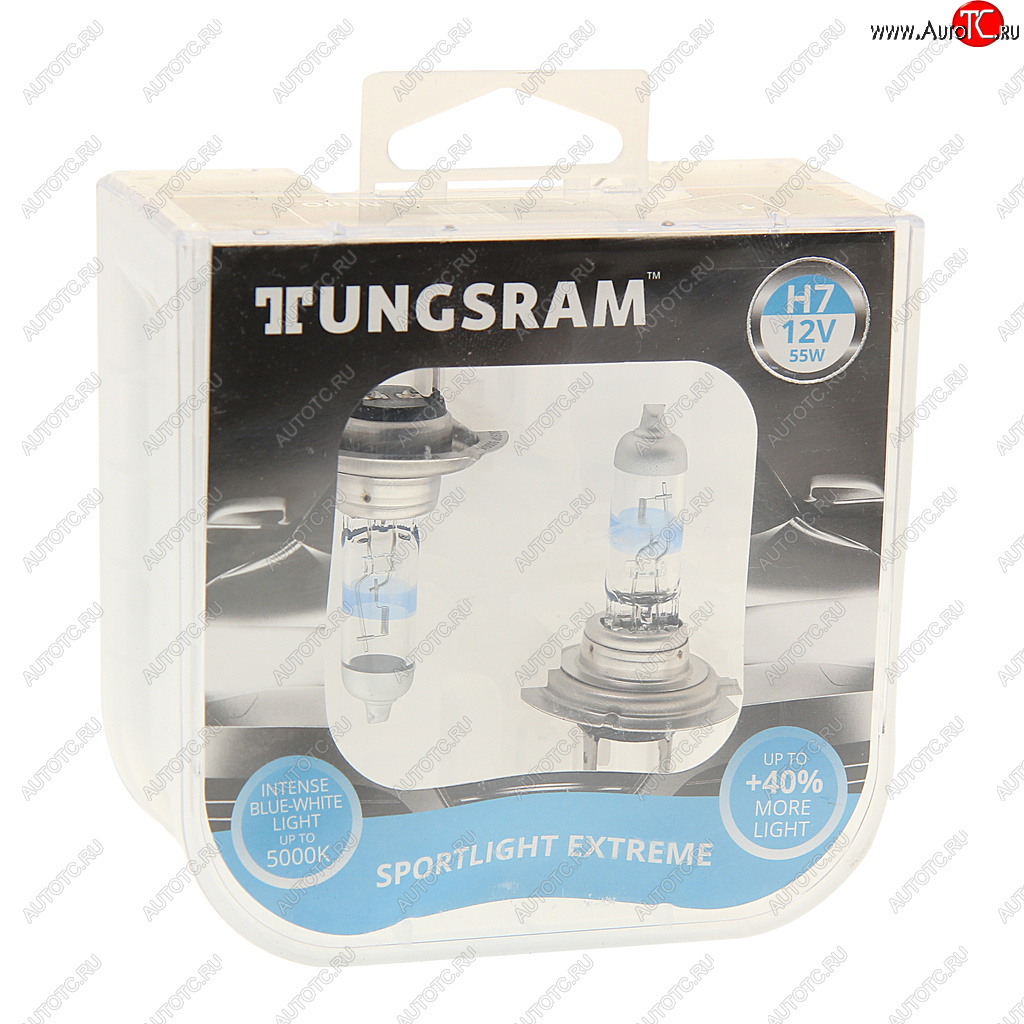 1 599 р. Лампа 12V H7 55W PX26d +40% бокс (2шт.) TUNGSRAM TUNGSRAM 93093788  с доставкой в г. Кемерово