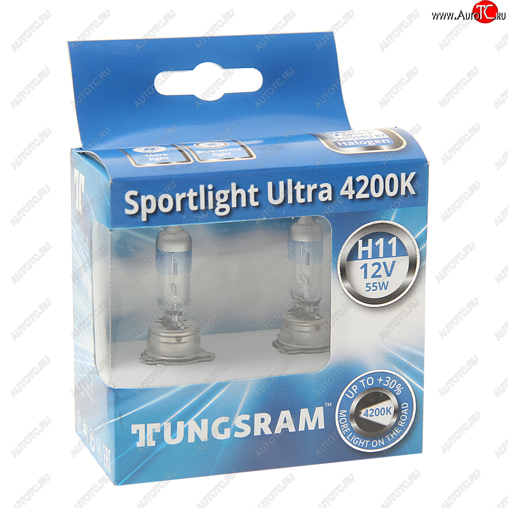 1 689 р. Лампа 12V H11 55W PGJ19-2 бокс (2шт.) TUNGSRAM TUNGSRAM 93115206  с доставкой в г. Кемерово