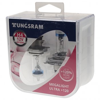 1 489 р. Лампа 12V H4 6055W P43t +120% бокс (2шт.) TUNGSRAM TUNGSRAM 93116867  с доставкой в г. Кемерово. Увеличить фотографию 1