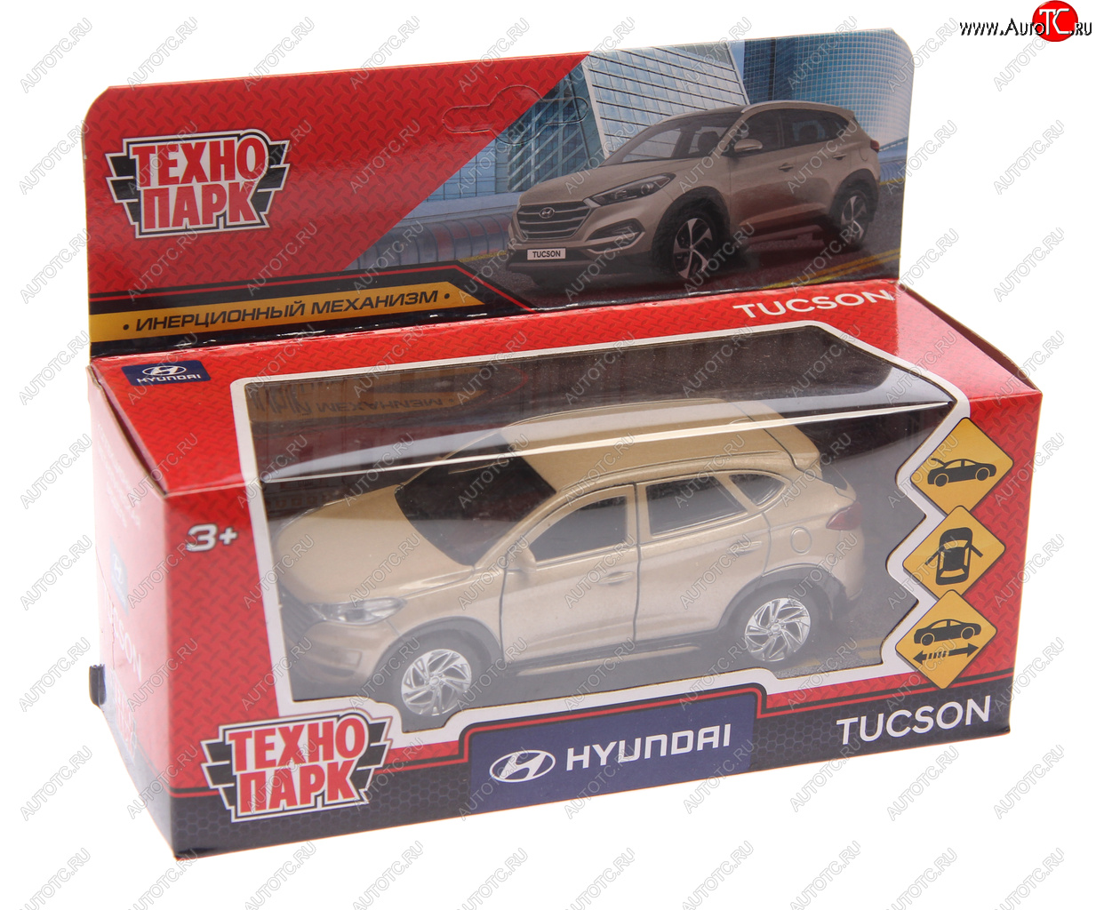 929 р. Модель автомобиля HYUNDAI Tucson металлическая ТЕХНОПАРК ТЕХНОПАРК 937421  с доставкой в г. Кемерово