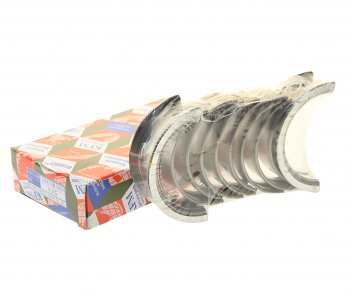 2 599 р. Вкладыши DAEWOO Nexia (95-) коренные d+0.25 комплект (10шт.) KFM KFM 93742706  с доставкой в г. Кемерово. Увеличить фотографию 1