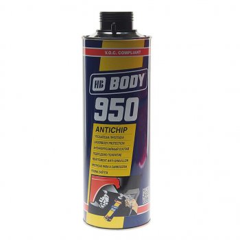 1 099 р. Антигравий черный 1л 950 BODY BODY 9500200001  с доставкой в г. Кемерово. Увеличить фотографию 1
