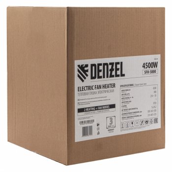 6 849 р. Пушка тепловая 3.0кВт 400куб.мч электрическая DENZEL DENZEL 96438  с доставкой в г. Кемерово. Увеличить фотографию 13