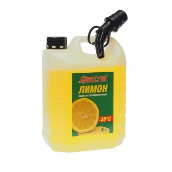 399 р. Жидкость омывателя -20С 4л лимон SPECTROL SPECTROL 9646  с доставкой в г. Кемерово. Увеличить фотографию 1