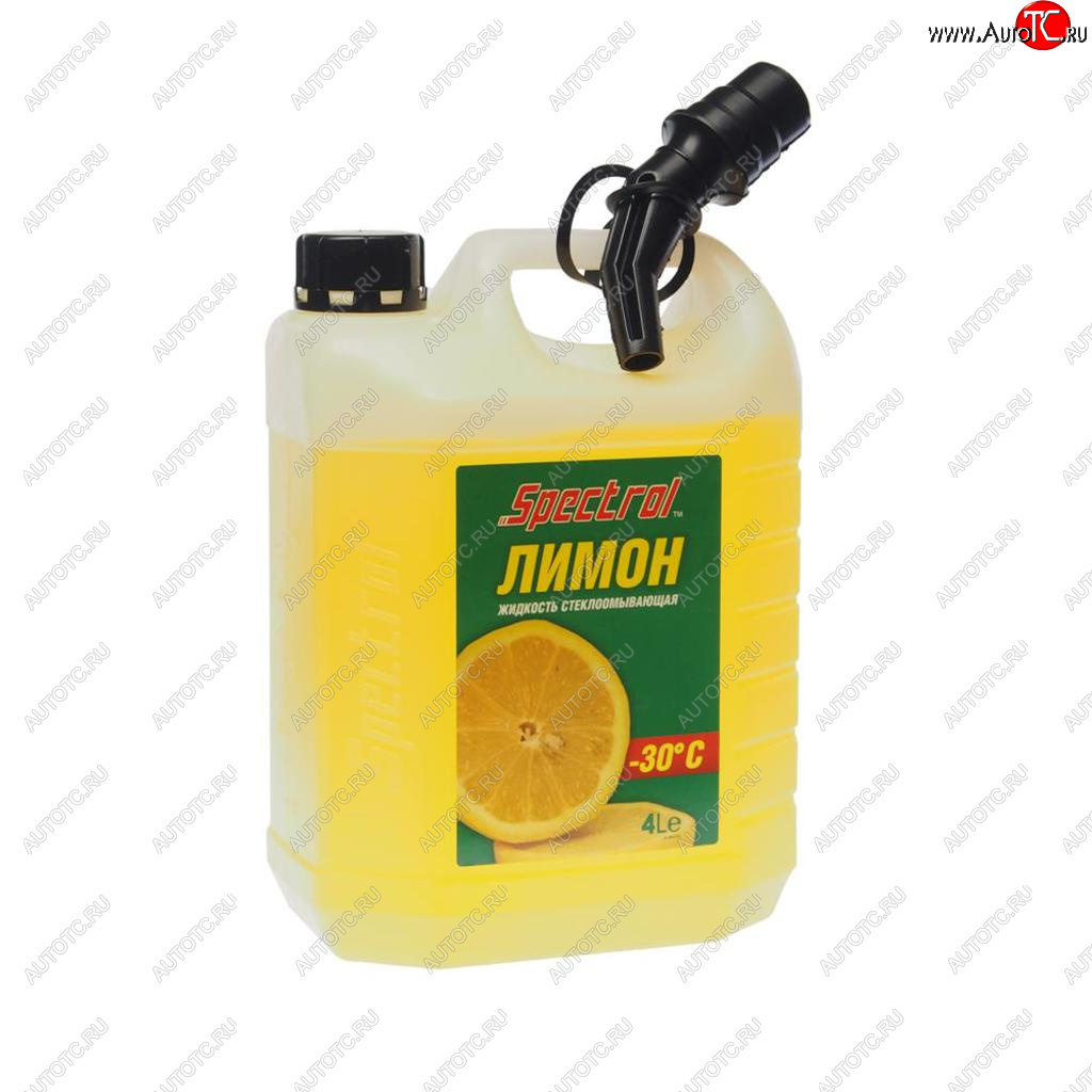 399 р. Жидкость омывателя -20С 4л лимон SPECTROL SPECTROL 9646  с доставкой в г. Кемерово