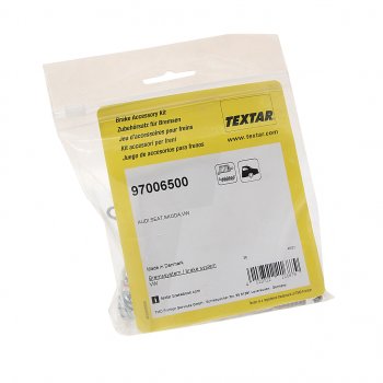 1 099 р. Ремкомплект VW AUDI колодок тормозных задних TEXTAR TEXTAR 97006500  с доставкой в г. Кемерово. Увеличить фотографию 2