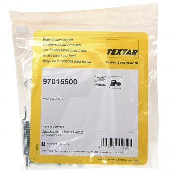 1 489 р. Ремкомплект FORD Fiesta (95-),Fusion (02-) колодок тормозных задних TEXTAR TEXTAR 97015500  с доставкой в г. Кемерово. Увеличить фотографию 2