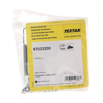 829 р. Ремкомплект DAEWOO Rezzo колодок тормозных задних TEXTAR TEXTAR 97033200  с доставкой в г. Кемерово. Увеличить фотографию 2