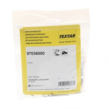 759 р. Ремкомплект HONDA Accord (03-08) колодок тормозных задних TEXTAR TEXTAR 97036000 TEXTAR 97036000  с доставкой в г. Кемерово. Увеличить фотографию 2