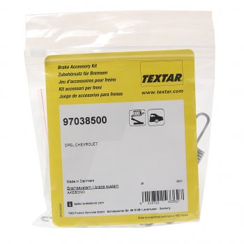 1 349 р. Ремкомплект OPEL Antara (06-11) колодок тормозных задних TEXTAR TEXTAR 97038500  с доставкой в г. Кемерово. Увеличить фотографию 2