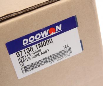 3 199 р. Радиатор отопителя KIA Cerato (08-) DOOWON DOOWON 97138-1m000  с доставкой в г. Кемерово. Увеличить фотографию 3