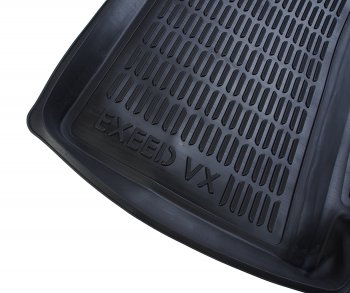 2 099 р. Коврик салона EXEED VX (21-) полиуретан черный (4 предм.) SEINTEX SEINTEX 97900  с доставкой в г. Кемерово. Увеличить фотографию 2