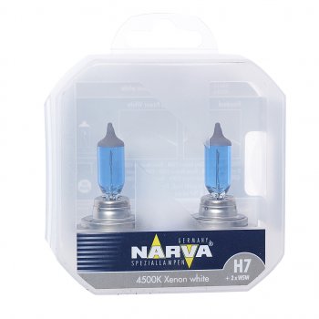1 779 р. Лампа набор 12V H7 85W + W5WT105 PX26d бокс (2шт.+2шт.) Range Power White NARVA NARVA 980162100  с доставкой в г. Кемерово. Увеличить фотографию 1