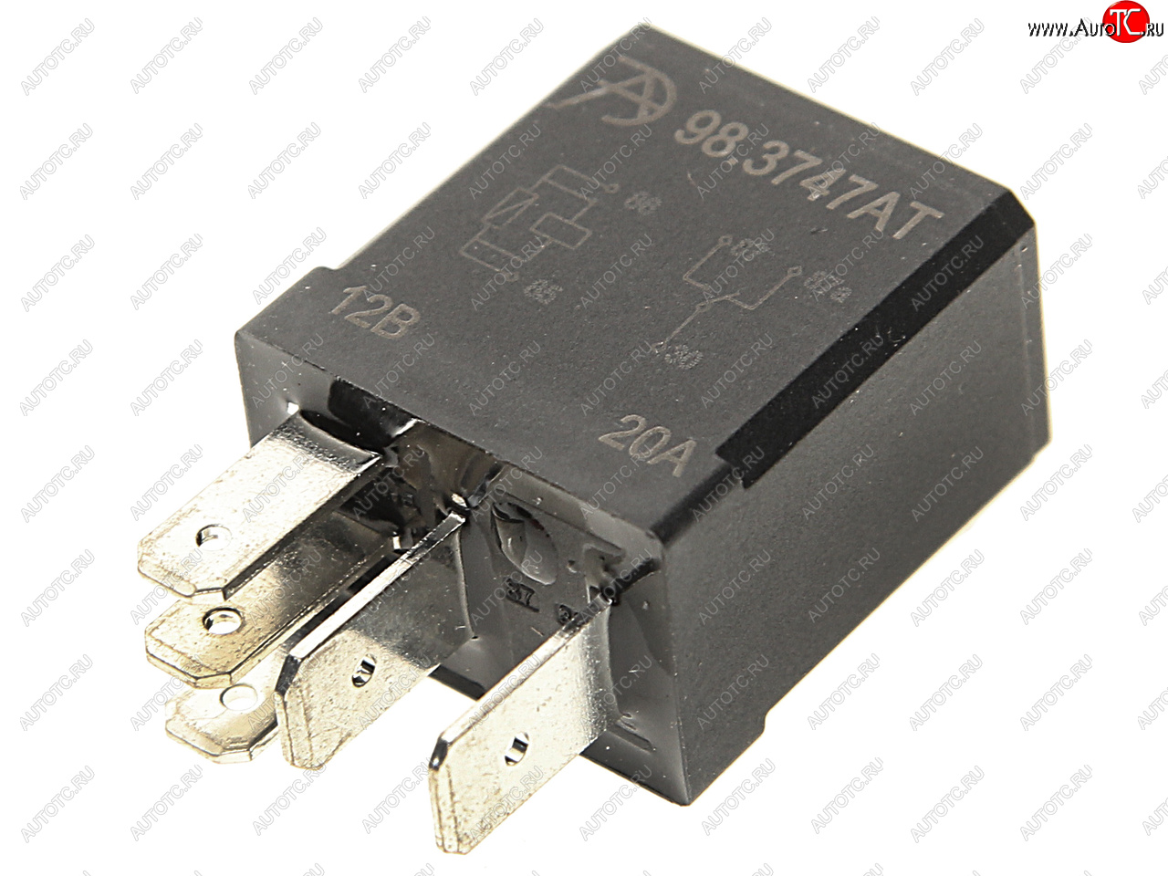 141 р. Реле электромагнитное 12V 5-ти контактное 2010А переключающее АВТОТРЕЙД АВТОТРЕЙД 98.3747ат  с доставкой в г. Кемерово