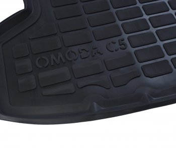 1 649 р. Коврик багажника OMODA C5 (22-) полиуретан черный SEINTEX SEINTEX 98503  с доставкой в г. Кемерово. Увеличить фотографию 2