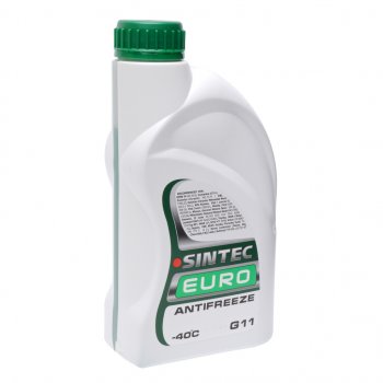 299 р. Антифриз зеленый -40C 1кг G11 Euro SINTEC SINTEC 990553  с доставкой в г. Кемерово. Увеличить фотографию 1