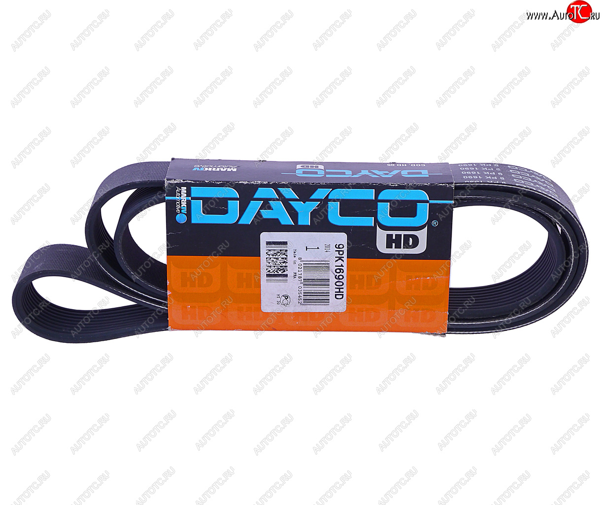 2 569 р. Ремень приводной поликлиновой 9PK1690 DAYCO DAYCO 9pk1690hd  с доставкой в г. Кемерово