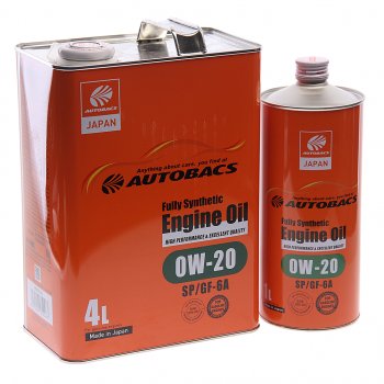 4 599 р. Масло моторное ENGINE OIL 0W20 синт.4л+1л Япония AUTOBACS AUTOBACS a00032230-401 AUTOBACS a00032230-401  с доставкой в г. Кемерово. Увеличить фотографию 1