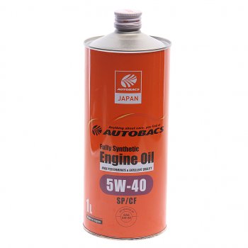 1 389 р. Масло моторное ENGINE OIL 5W40 синт.1л Япония AUTOBACS AUTOBACS a00032241  с доставкой в г. Кемерово. Увеличить фотографию 1