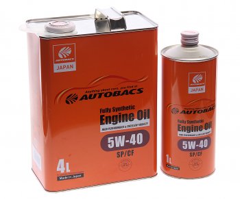 4 389 р. Масло моторное ENGINE OIL 5W40 синт.4л+1л Япония AUTOBACS AUTOBACS a00032242-401 AUTOBACS a00032242-401  с доставкой в г. Кемерово. Увеличить фотографию 1