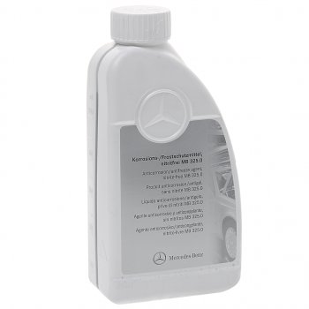 2 289 р. Антифриз синий концентрат 1л MERCEDES (спецификация 325.0) OE MERCEDES a000989082520  с доставкой в г. Кемерово. Увеличить фотографию 1