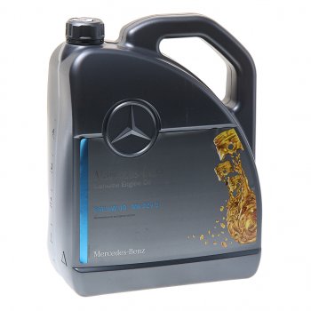 11 249 р. Масло моторное MERCEDES 5W40 синт.5л (спецификация 229.5) OE MERCEDES a000989210713faer  с доставкой в г. Кемерово. Увеличить фотографию 1
