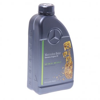 1 599 р. Масло моторное MERCEDES 5W30 синт.1л (спецификация 229.51) OE MERCEDES a000989220711fbdr  с доставкой в г. Кемерово. Увеличить фотографию 1