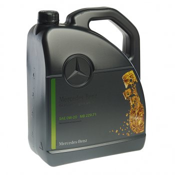 11 699 р. Масло моторное MERCEDES 0W20 синт.5л (спецификация 229.71 ) OE MERCEDES a000989230713fbar  с доставкой в г. Кемерово. Увеличить фотографию 1