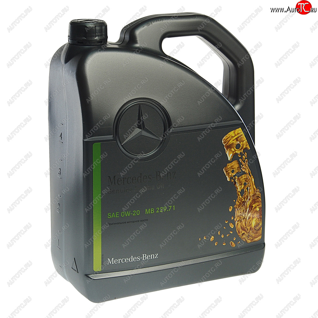 11 699 р. Масло моторное MERCEDES 0W20 синт.5л (спецификация 229.71 ) OE MERCEDES a000989230713fbar  с доставкой в г. Кемерово