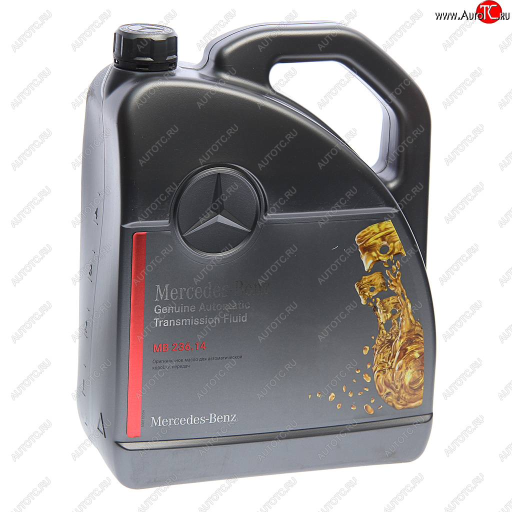11 899 р. Масло трансмиссионное MERCEDES ATF 5л для АКПП (спецификация 236.14) OE MERCEDES a000989430413fdnr  с доставкой в г. Кемерово