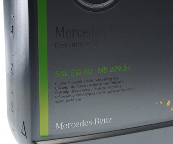 9 249 р. Масло моторное MERCEDES 5W30 (спецификация 229.51) синт.5л OE MERCEDES a000989690613abde  с доставкой в г. Кемерово. Увеличить фотографию 3