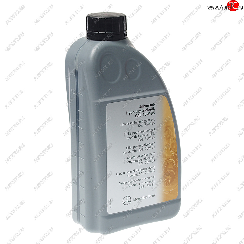 7 599 р. Масло трансмиссионное MERCEDES MTF 75W85 GL-5 1л для РЗМ и РКП (спецификация 235.7235.74) OE MERCEDES a001989330309  с доставкой в г. Кемерово