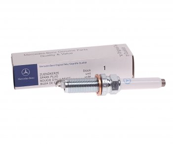 4 069 р. Свеча зажигания MERCEDES A (W176),B (W246,W242) OE MERCEDES a0041597903  с доставкой в г. Кемерово. Увеличить фотографию 1
