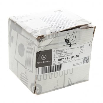 10 299 р. Колодки тормозные MERCEDES C (W204) задние (4шт.) OE MERCEDES a0074208520  с доставкой в г. Кемерово. Увеличить фотографию 3