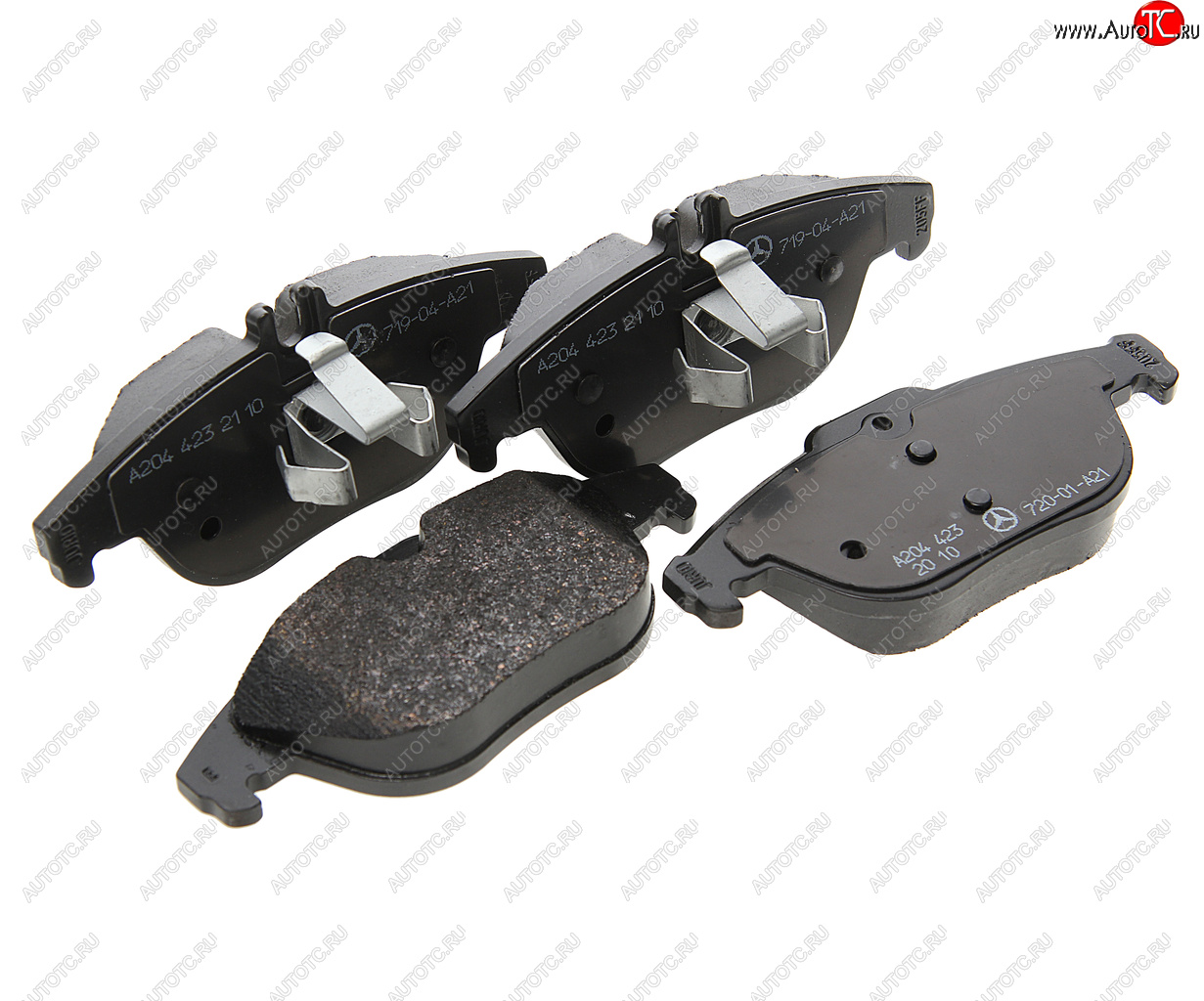 10 299 р. Колодки тормозные MERCEDES C (W204) задние (4шт.) OE MERCEDES a0074208520  с доставкой в г. Кемерово