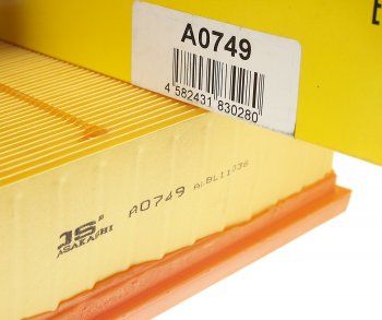 1 779 р. Фильтр воздушный FORD Ecosport JS ASAKASHI JS ASAKASHI a0749  с доставкой в г. Кемерово. Увеличить фотографию 2