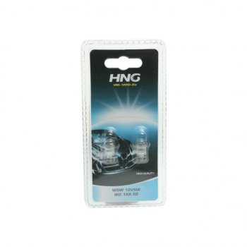 40 р. Лампа 12V W5W T10W W2.1x9.5d блистер (2шт.) Long Life HNG HNG а12-5-2бл  с доставкой в г. Кемерово. Увеличить фотографию 1