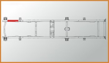 1 949 р. Усилитель ГАЗ-3302 №1 рамы амортизатора переднего правый L=630мм толщина 4мм АЗГ АЗГ а-125-3302.02  с доставкой в г. Кемерово. Увеличить фотографию 5