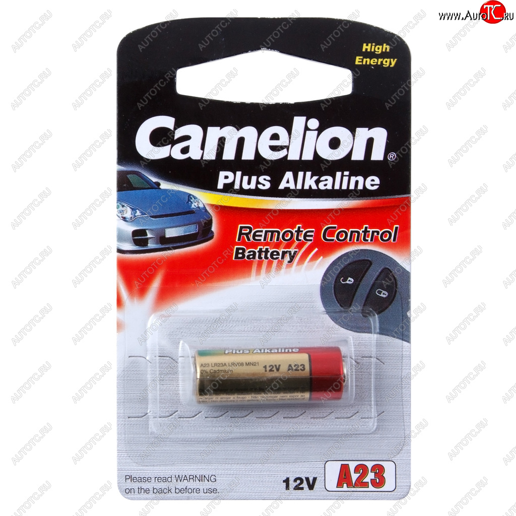 96 р. Батарейка A23 3LR50 12V (пульт сигнализации) блистер 1шт. Alkaline CAMELION CAMELION a23-bp1  с доставкой в г. Кемерово