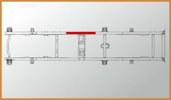 2 169 р. Усилитель ГАЗ-33023 рамы центральный правый L=600мм АЗГ АЗГ а-295-3302.02  с доставкой в г. Кемерово. Увеличить фотографию 6